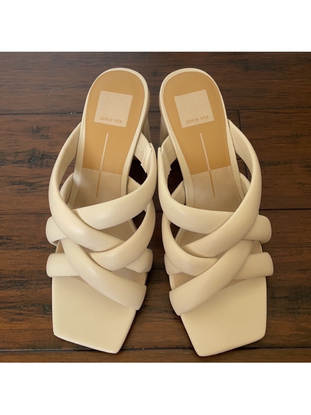 New DOLCE VITA Braided Slide Sandals - Picture 3 of 8